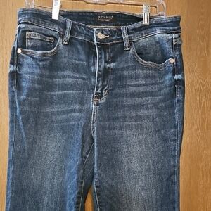 Judy Blue Women's Dark Blue High Rise Jeans - Flare